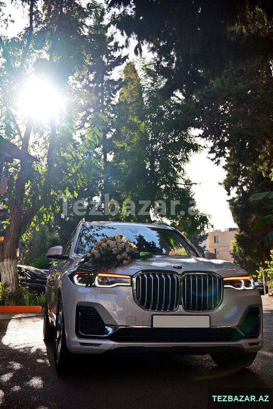 bəy gəlin maşını bmw x7 — Mallar, Bakı (6)