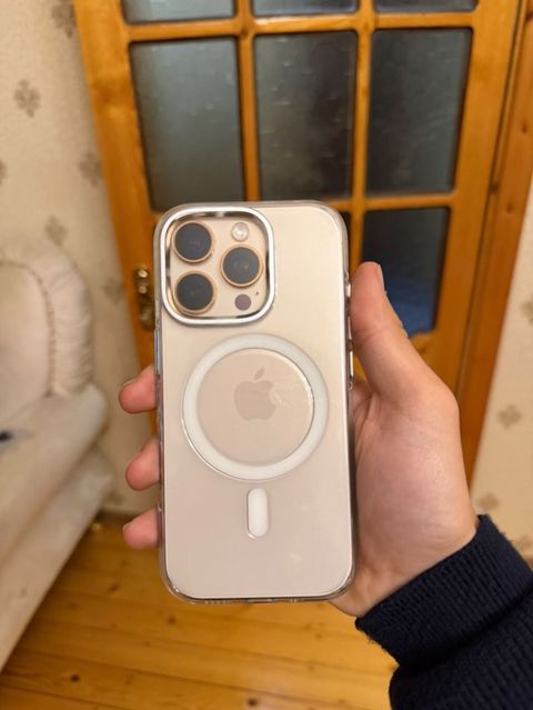 IPhone 16 Pro, 128 GB, Desert Titanium, Face ID — Masazır