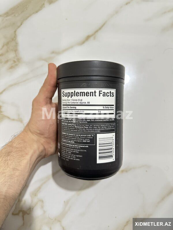 Muscletech Platinum Creatine 400g - Amerika Kreatin — Gözəllik və səhiyyə, Bakı (2)
