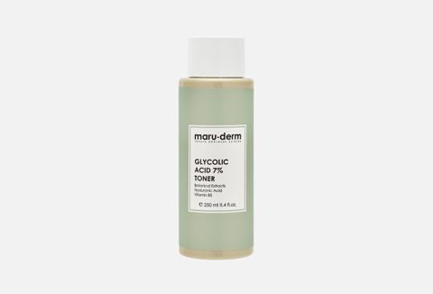 Üz üçün tonik Maru-Derm Glycolic Acid 7%, 250 ml — Bakı