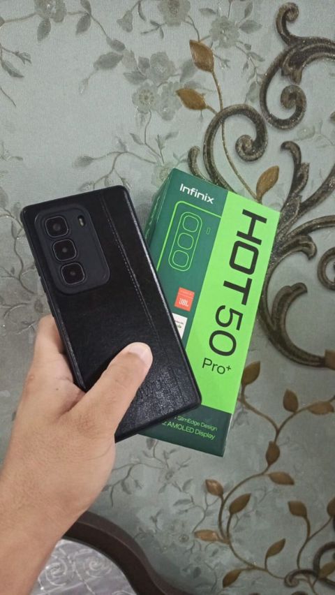 Infinix HOT 50 Pro+, 256 GB, rəng - Qara — Mingəçevir