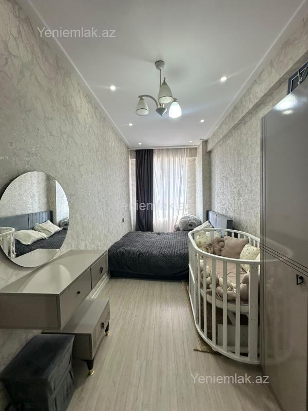 Satılır 3 otaqlı Bina evi menzil (Yeni tikili), 74.54 m², Xətai rayonu — Mənzil, Bakı (9)