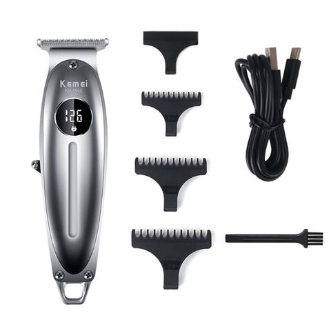 Professional təraş vasitəsi "Kemei 1948 LCD Ekranlı Metal Body" — Bakı