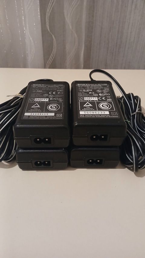 Sony 1000,1500,2000,2500 v.s videokamera ucun orginal adapderlər təzə — Bakı