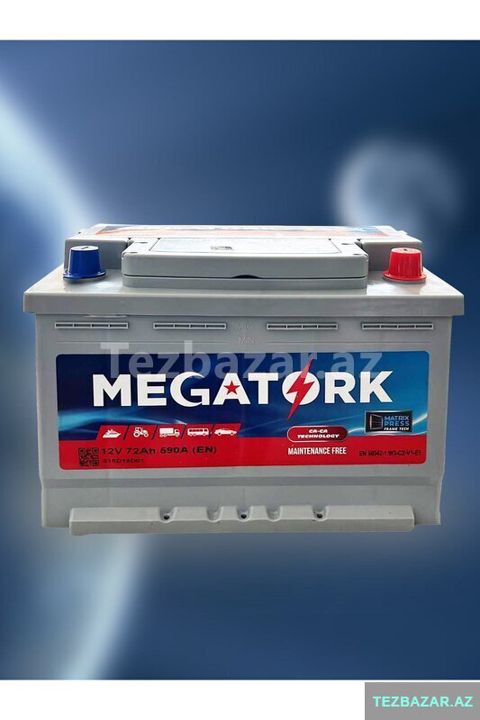Akkumulyatorlar megatork — Bakı