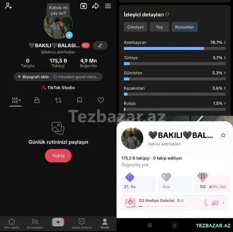 Tiktok sehifesi — İmişli