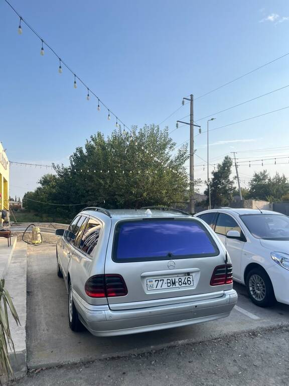 Mercedes E 270, 2.7 L, 2001 il, 600 150 km — Avtomobillər, Bərdə (2)