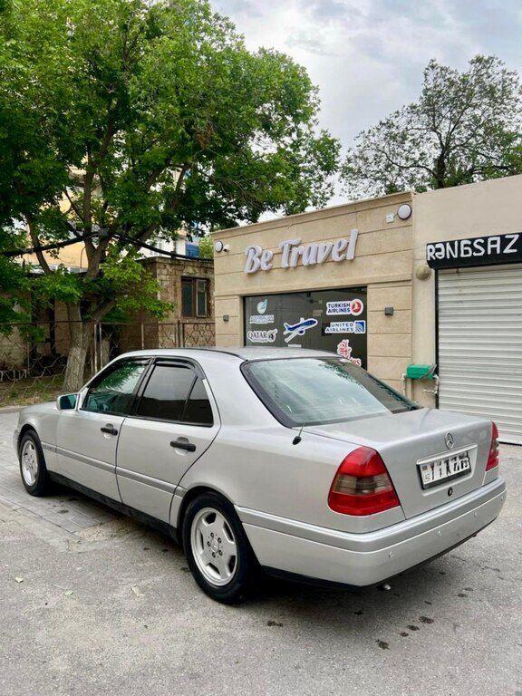 Mercedes C 180, 1.8 L, 1995 il, 566 820 km — Avtomobillər, Bakı (6)
