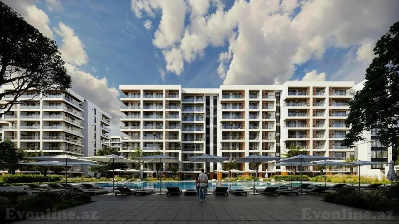 Satılır 1 otaqlı Mənzil Yeni tikili 56.8 m² Bakı, Sabunçu r., Sea Breeze — Mənzil, Bakı (8)