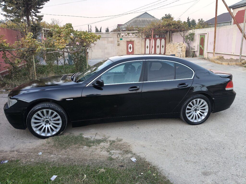 BMW 745, 4.4 L, 2003 il, 336 000 km — Avtomobillər, Bakı (2)