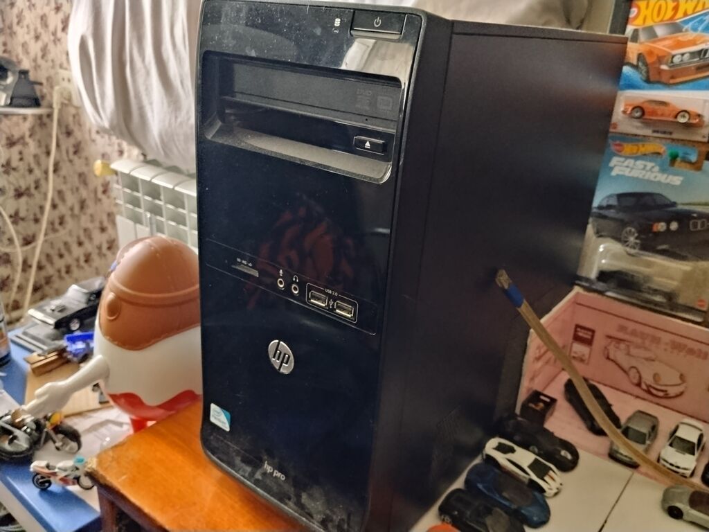 HP Pro 3500 Series MT stolüstü kompüter + HP monitor Komplekt — Masaüstü kompüterlər, Digah