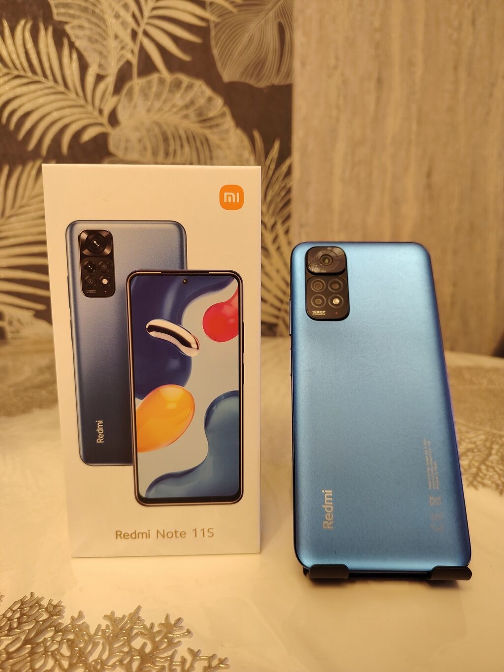 Redmi Note 11S, 128 GB, rəng - Göy, Barmaq izi, İki sim kartlı, Face ID — Xiaomi, Bakı (3)