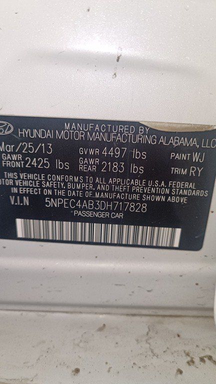 Hyundai Sonata, 2.0 L, 2013 il, 250 000 km 41-BE-643 — Avtomobillər, Yevlax (9)