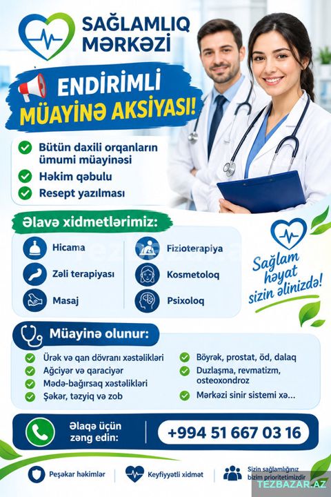 Sağlam yaşa tibb mərkəzi — Bakı
