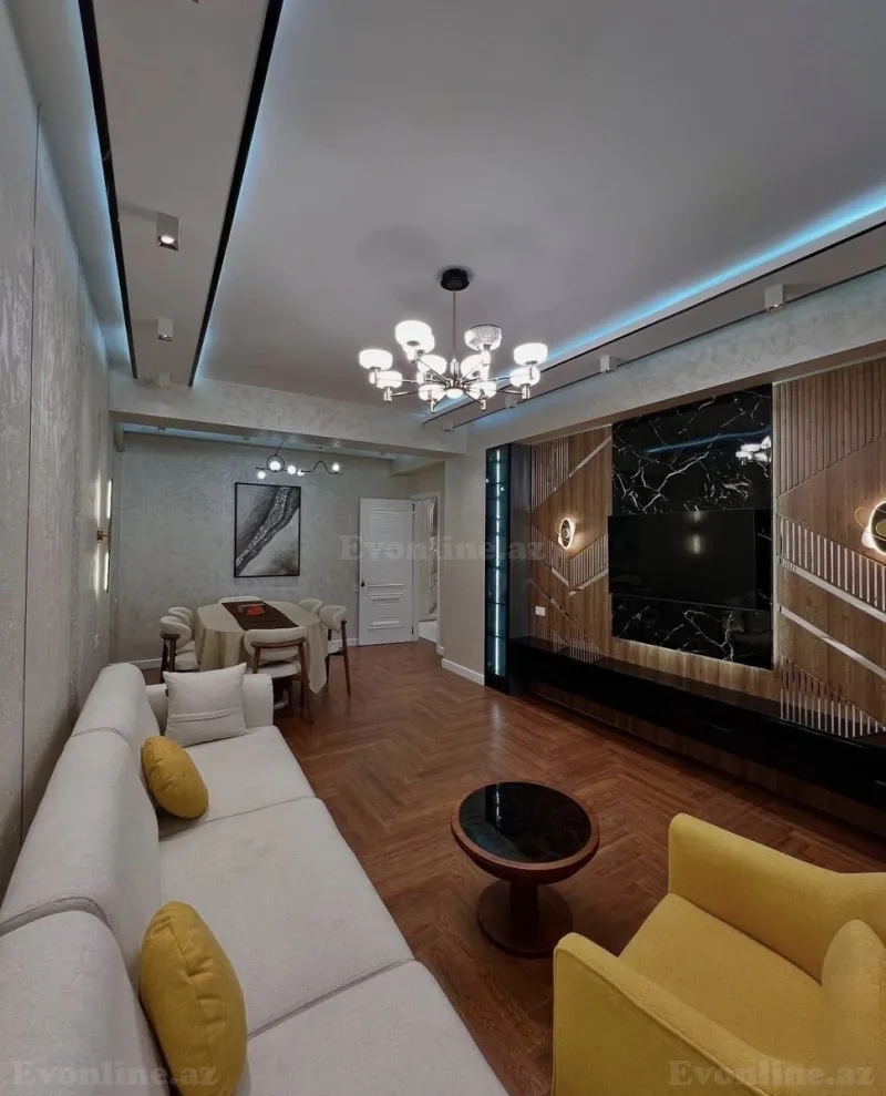 Kirayə verilir 4 otaqlı Mənzil Yeni tikili 140 m² Bakı, Yasamal r., Elmlər Akademiyası m — Mənzil, Bakı (3)