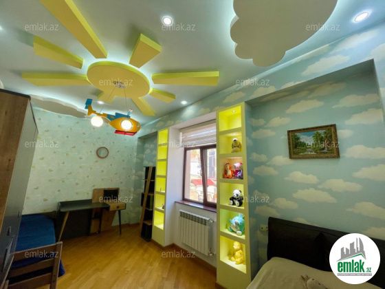 Satılır 3 otaqlı 133 m² yeni tikili Həzi Aslanov m — Mənzil (10)