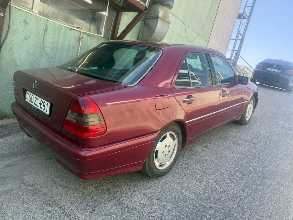 Mercedes C 180, 1.8 L, 1994 il, 500 000 km — Avtomobillər, Bakı (5)