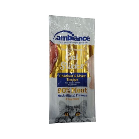 Pişiklər üçün məzə Ambiance Chiken and Liver, 3x15 q — Bakı