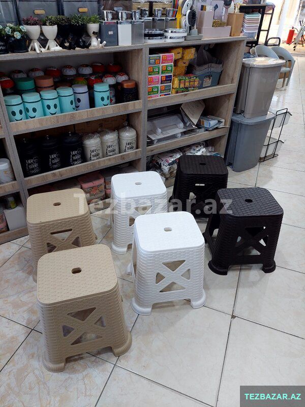 Taburetka stul oturacaq taburetka plastik oturacaqplastik — Ev malları, Bakı (6)
