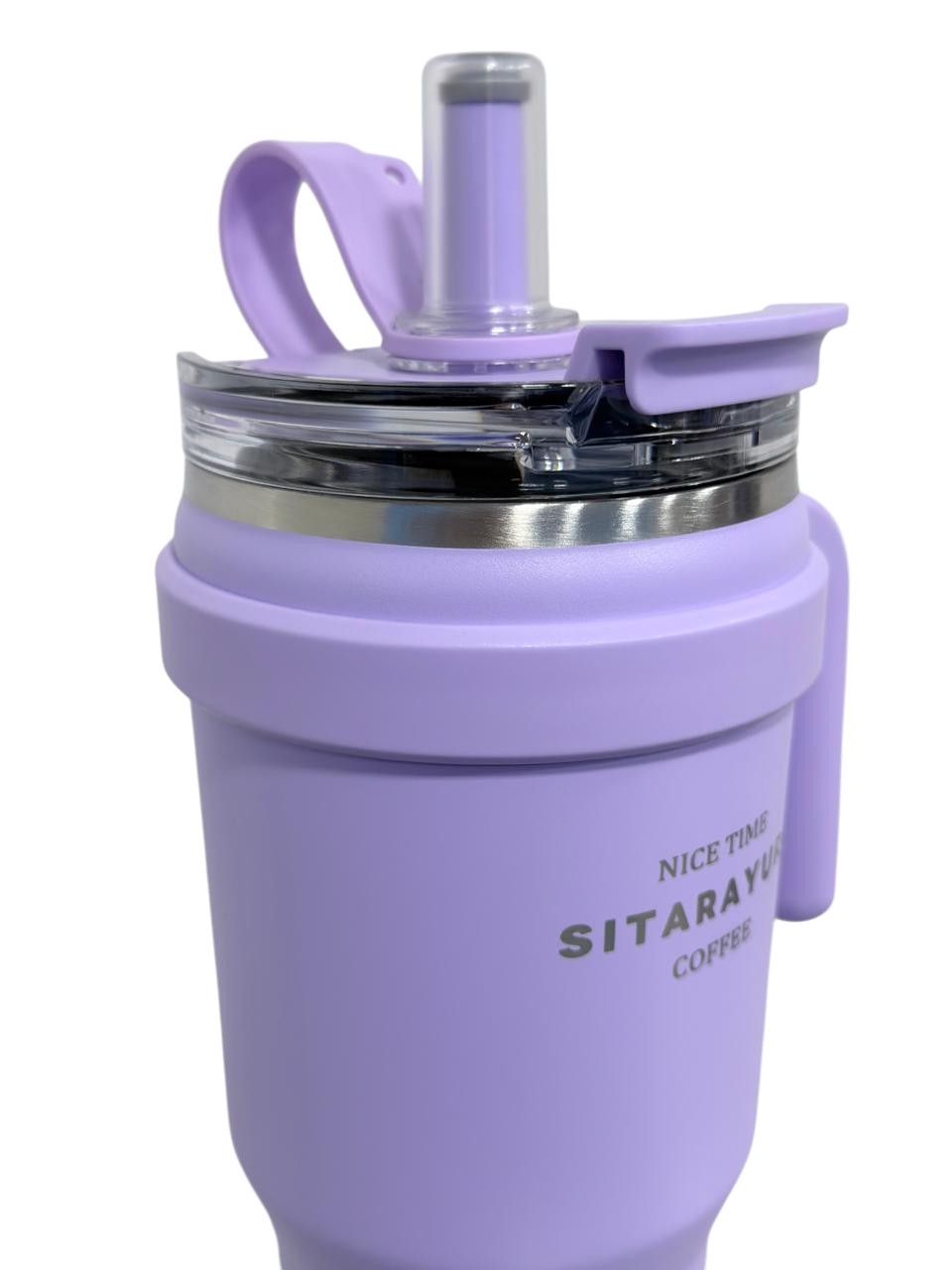 Termo fincan 10238024, paslanmayan polad, bənövşəyi, 1100 ml — Mallar, Bakı (2)