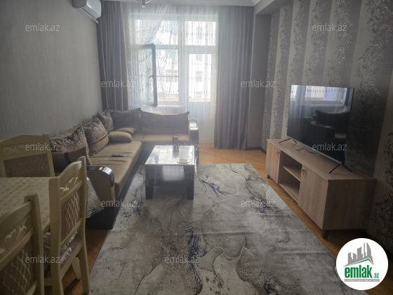 İcarəyə verilir 2 otaqlı 70 m² yeni tikili 8 km — Mənzil