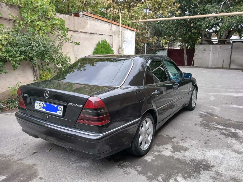 Mercedes C 200, 2.0 L, 1996 il, 464 844 km — Avtomobillər, Bakı (2)
