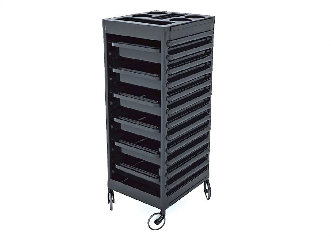 Təkərli dolab Ceriotti Easy, 38x87x36 sm, qara — Mallar, Bakı
