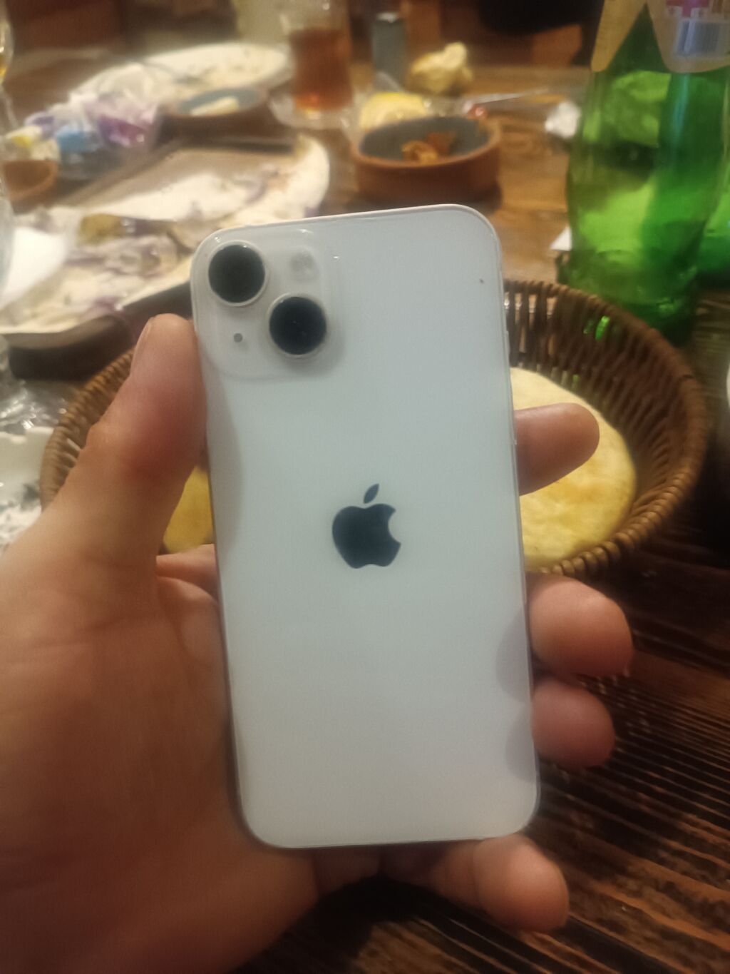 IPhone 14, Ağ, Face ID — Apple iPhone, Saray (5)