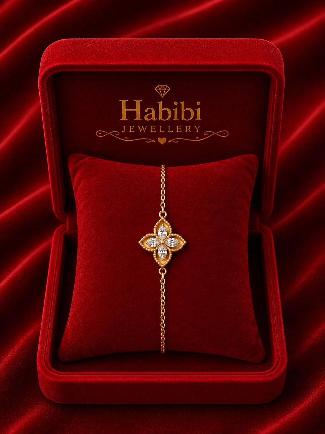 Qolbaq qadınlar üçün Habibi Jewellery HJ718, gümüş 925 əyar, 1.93 q — Mallar, Bakı