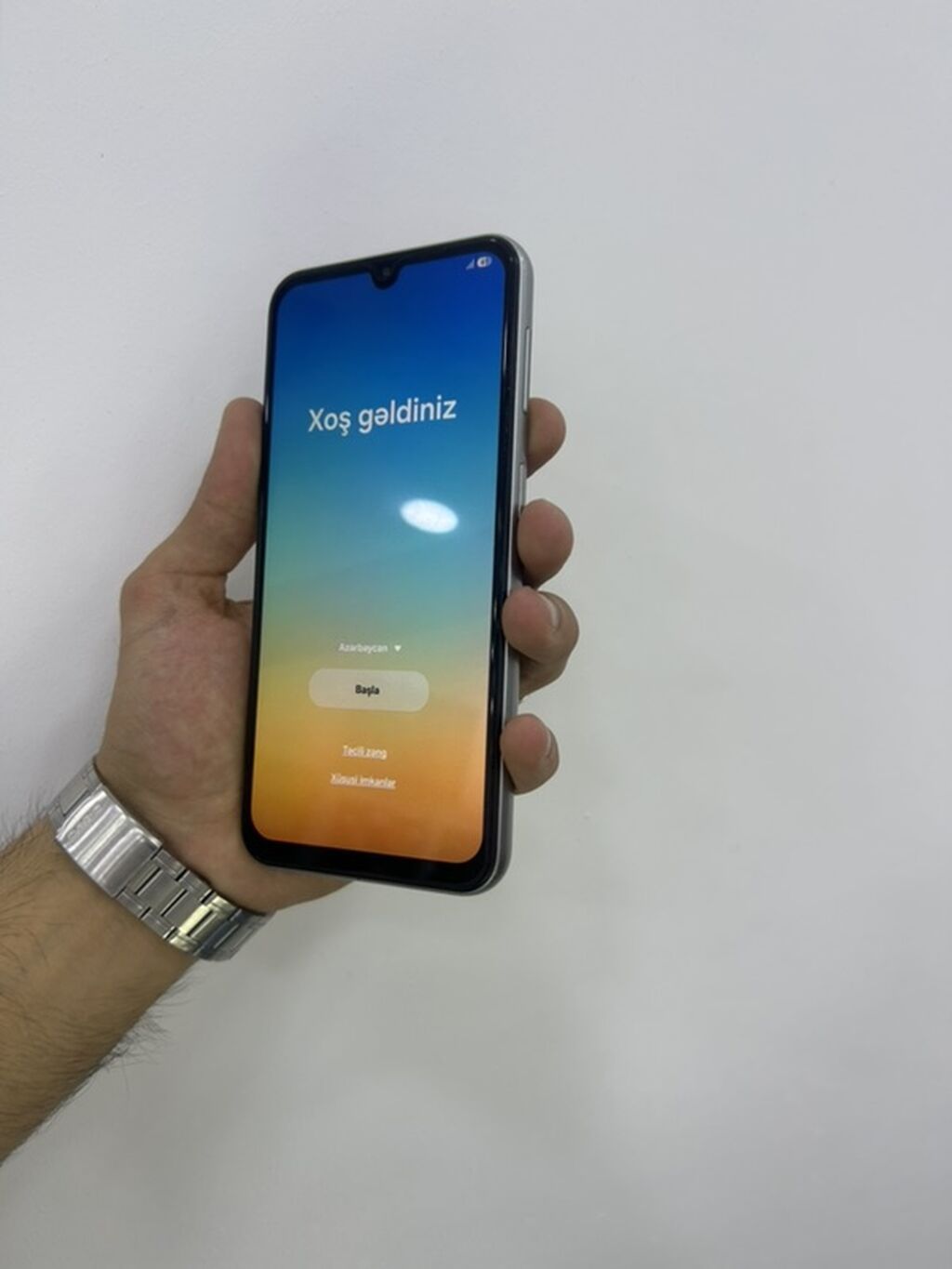 Samsung Galaxy A24 4G, 128 GB, rəng - Gümüşü, Face ID — Samsung, Gəncə (5)