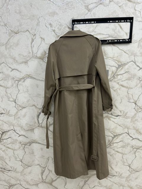 Zara qadın trençkotu - Rəng: zeytun-bej (khaki) - Kəsim: klassik uzun — Masazır