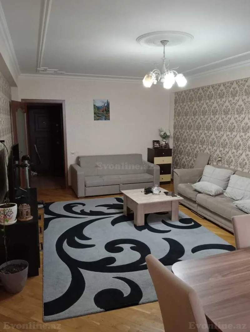 Satılır 3 otaqlı Mənzil Yeni tikili 110 m² Bakı, Yasamal r., İnşaatçılar m., Yeni Yasamal — Mənzil, Bakı (2)