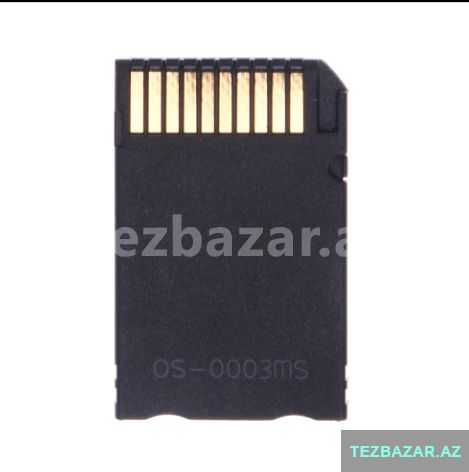 Mini Memory Stick Pro Duo kart adapteri Sony camera — Fotoaparat, Bakı (2)