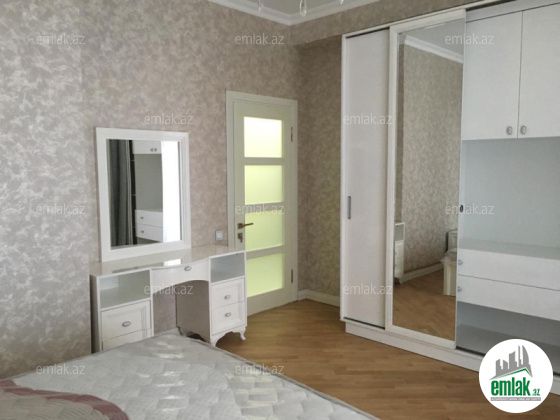 İcarəyə verilir 2 otaqlı 70 m² yeni tikili Səməd Vurğun parkı — Mənzil (8)