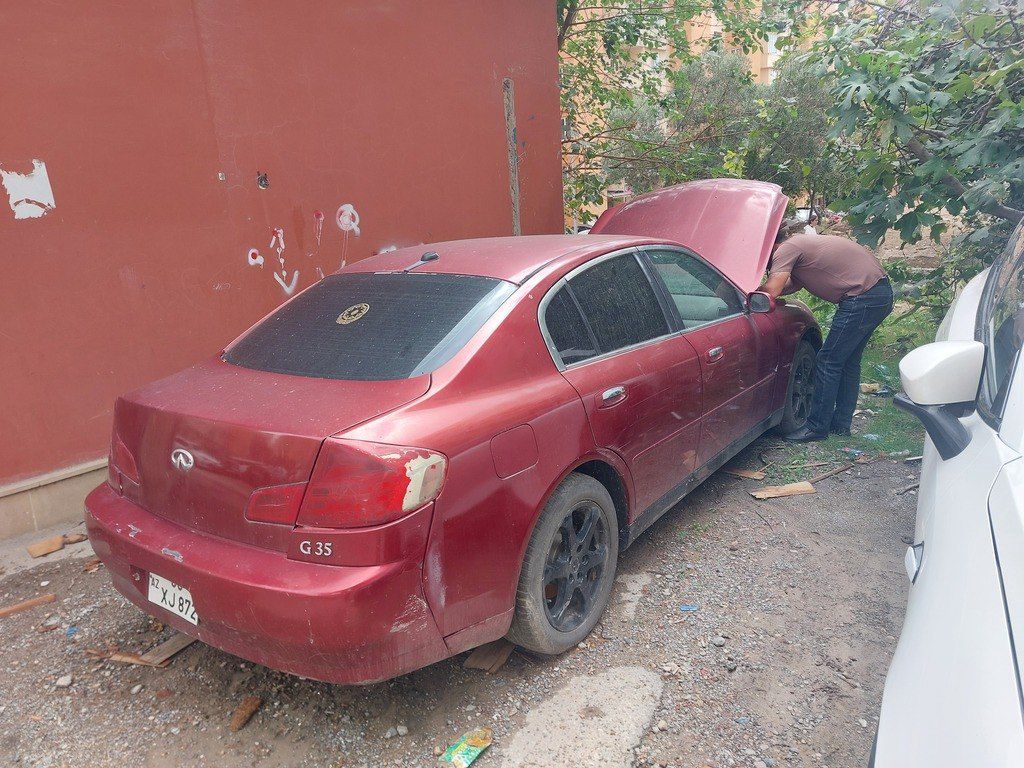 Infiniti G35, 3.5 L, 2004 il, 350 000 km — Avtomobillər, Bakı (2)