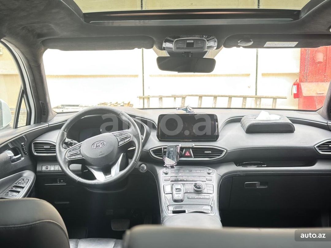 Hyundai Santa Fe, 2021 10-NO-990 — Avtomobillər, Bakı (8)