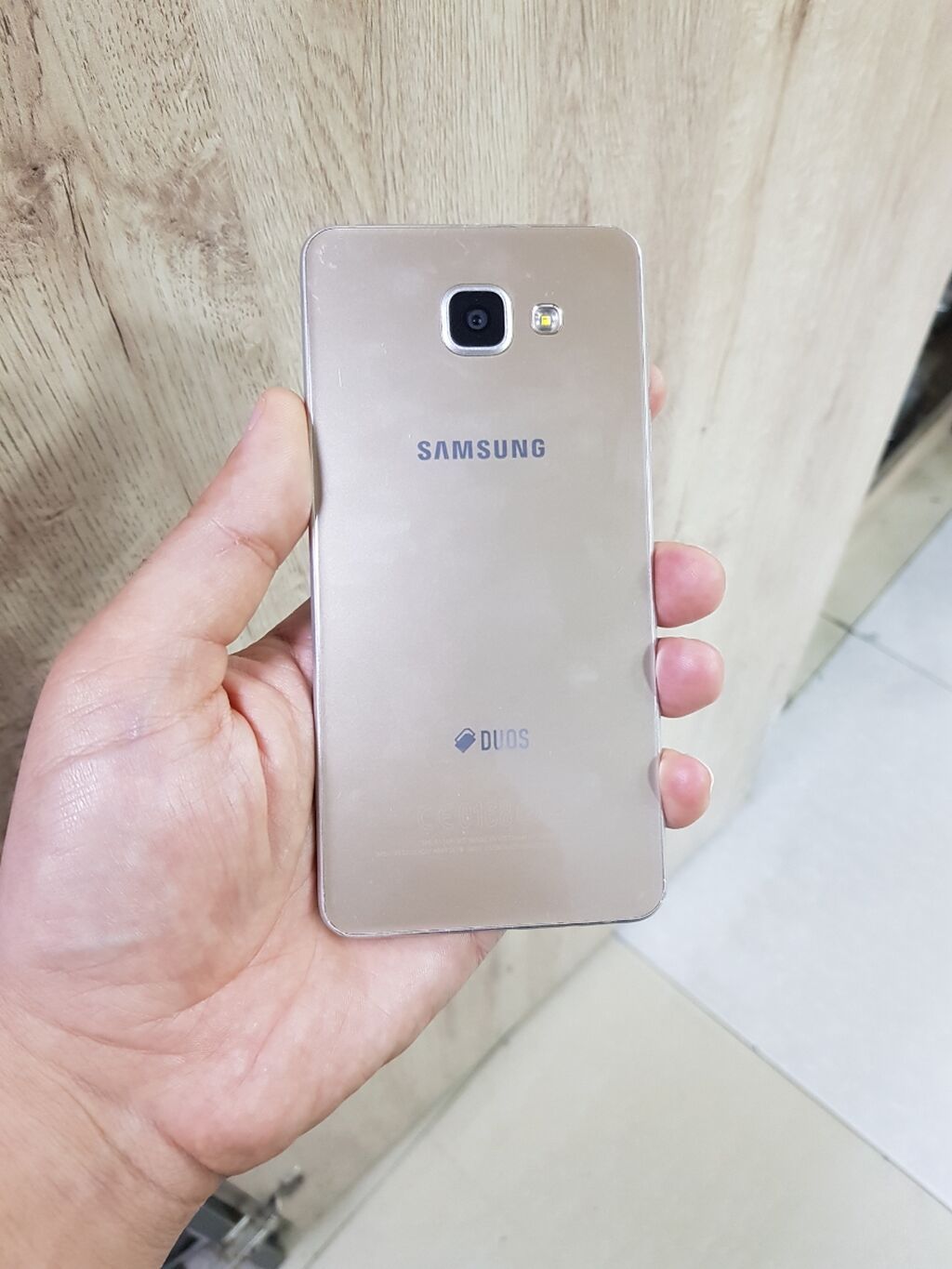 Samsung Galaxy A5 2016, 16 GB, rəng - Qızılı, İki sim kartlı — Samsung, Masazır (8)
