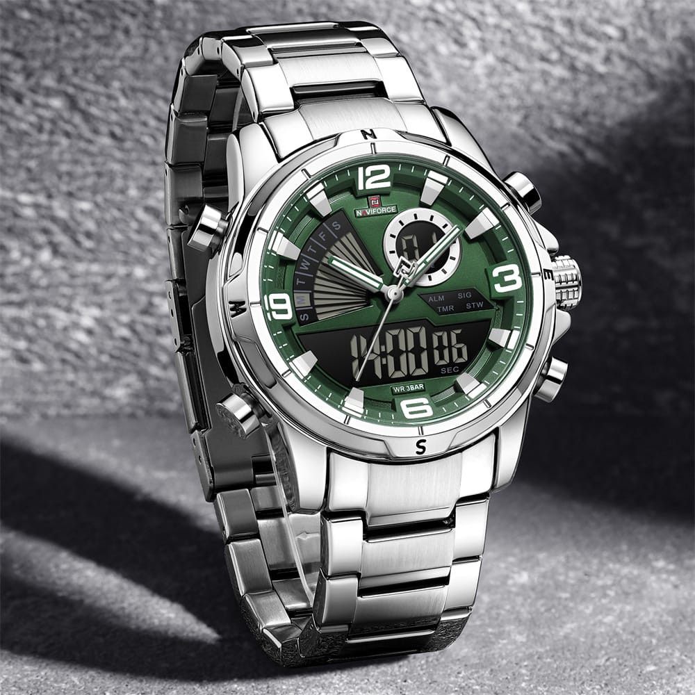 Kişi qol saatı Naviforce AA9257 S/gn/s — Mallar, Bakı (3)