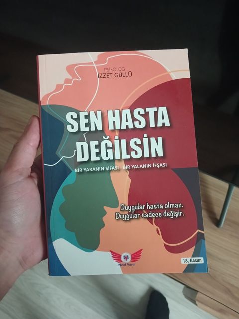 Məhsul: Kitab – “Sen Hasta Değilsin” Müəllif: Psixoloq İzzet Güllü — Digah