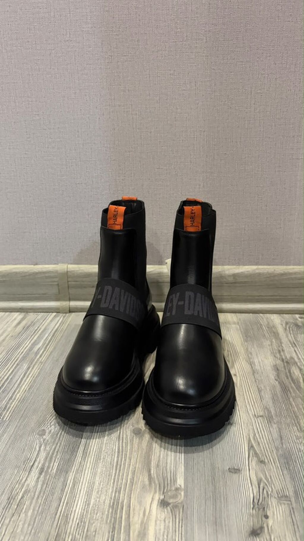 Harley-Davidson qara qadın çəkmələri Məhsul tam yenidir. Türkiyədən — Botinka, Bakı (2)