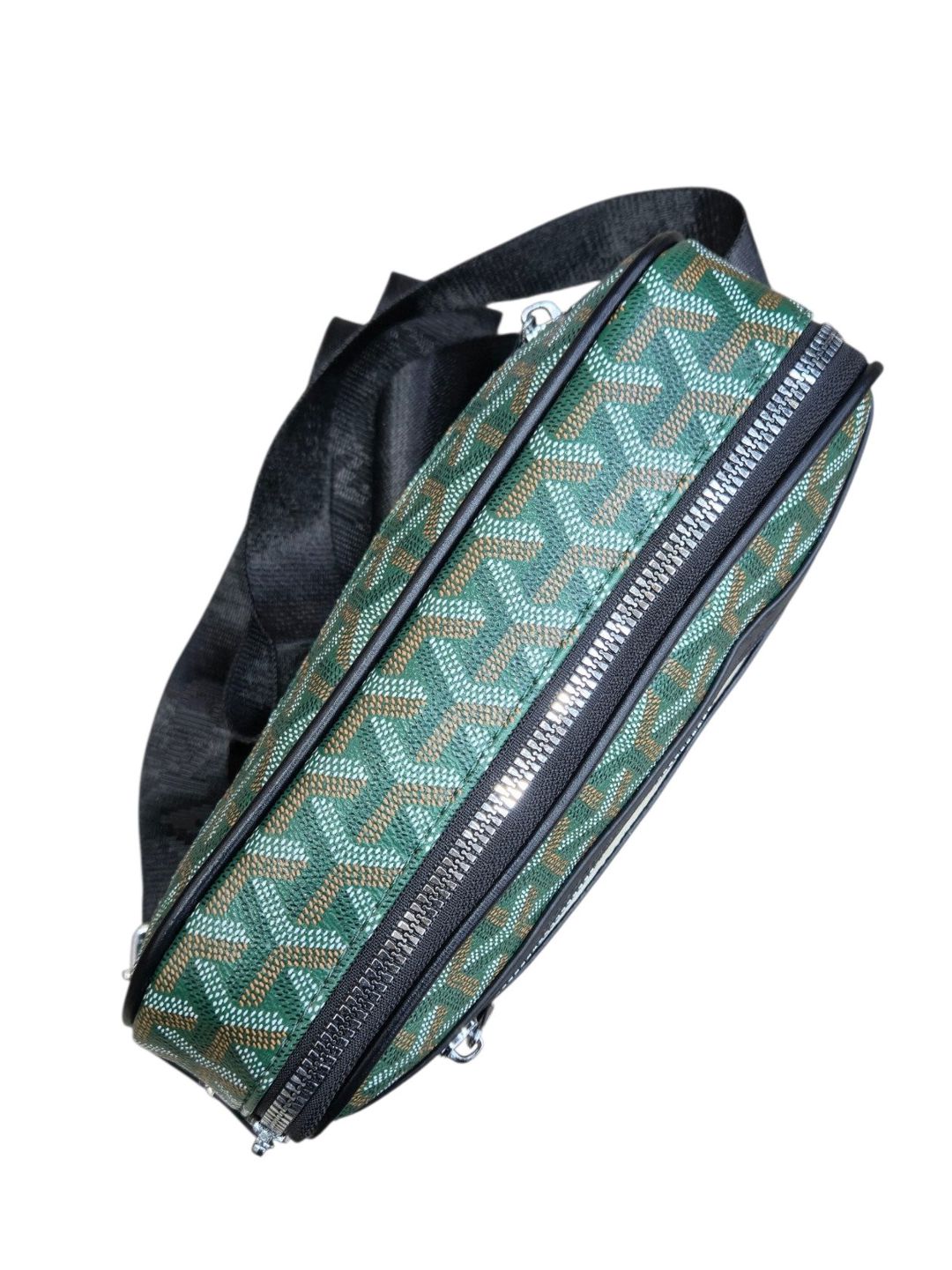 Kross-bodi çanta uniseks, yaşıl, poliuretan, 23x16 sm, Çin istehsalı - WCo_2006_Green — Mallar, Bakı (3)