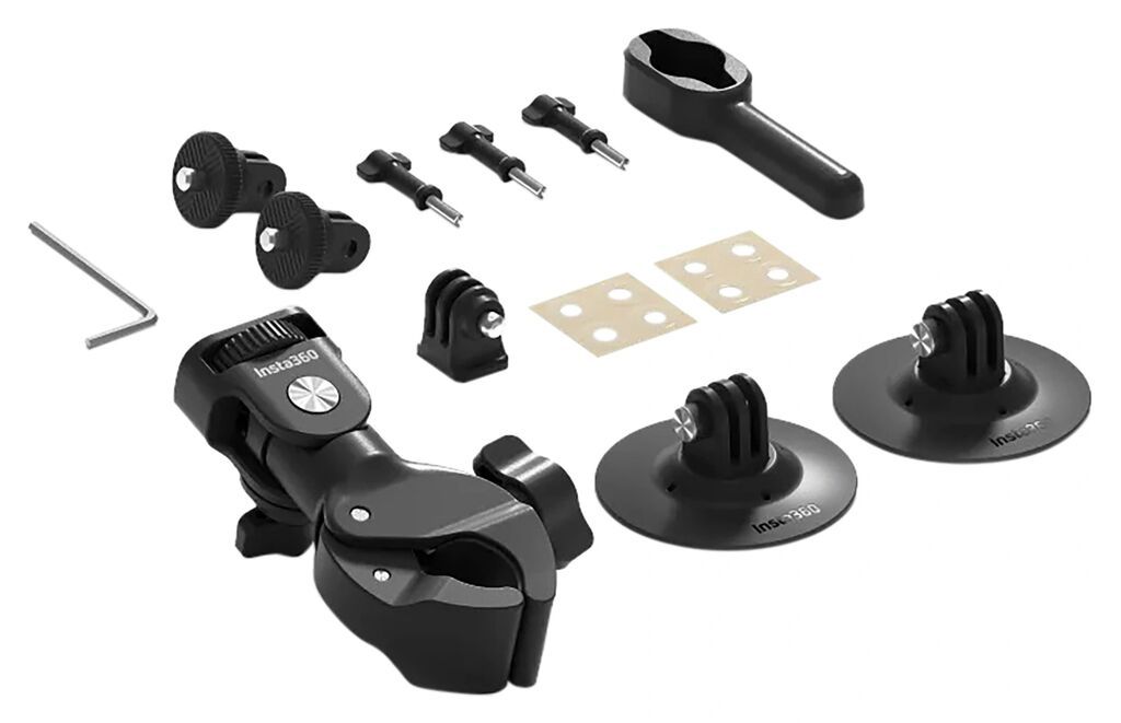 Insta360 Motorcycle Bundle Əla vəziyyətdədir, sadəcə Heavy Duty clamp — Aksesuarlar, Bakı (3)
