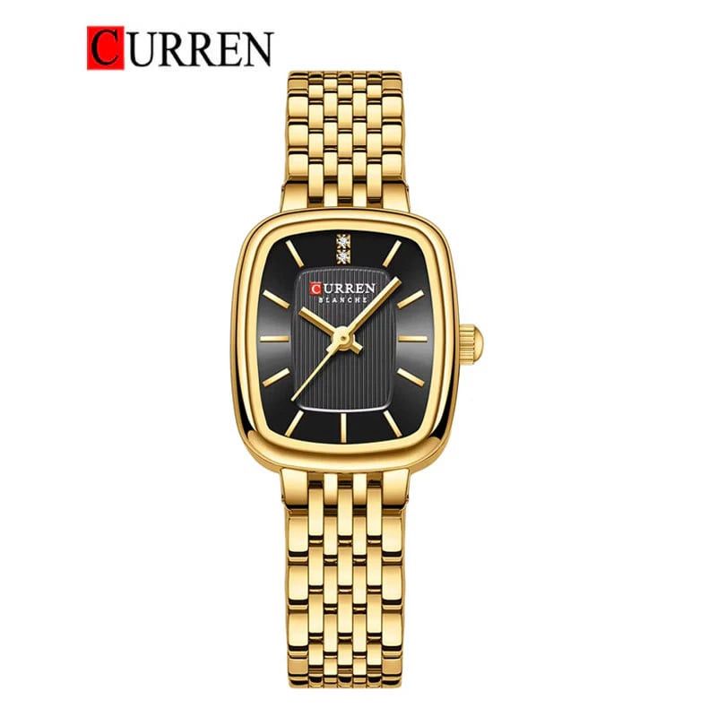 Qol saatı qadınlar üçün Curren C9093 Gold/Back — Mallar, Bakı
