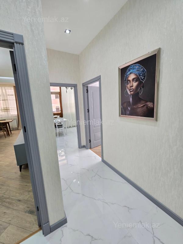 Kirayə 3 otaqlı Bina evi menzil (Yeni tikili), 105 m², Nərimanov rayonu — Mənzil, Bakı (11)