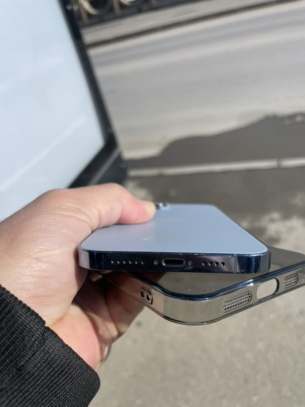IPhone 13 Pro Max, Sierra Blue, Face ID — Apple iPhone, Xaçmaz (4)