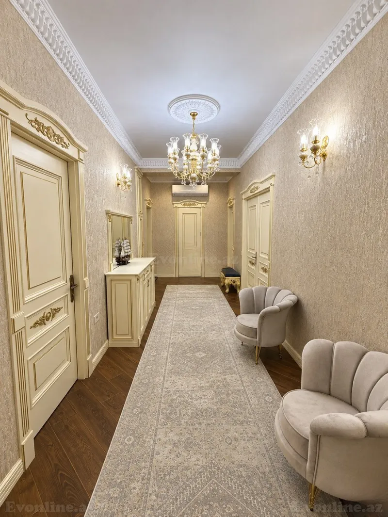 Satılır 4 otaqlı Mənzil Yeni tikili 161 m² Bakı, Xətai r., Ağ şəhər — Bakı