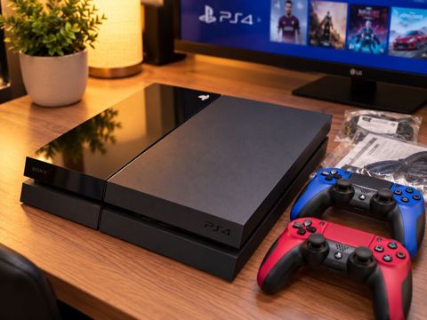 PlayStation 4 (PS4) – Əla vəziyyətdə PlayStation 4 çox az istifadə — Bakı