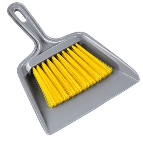 Fırça və xəkəndaz dəsti Apex, plastik, sarı/boz, 2 əd — Bakı