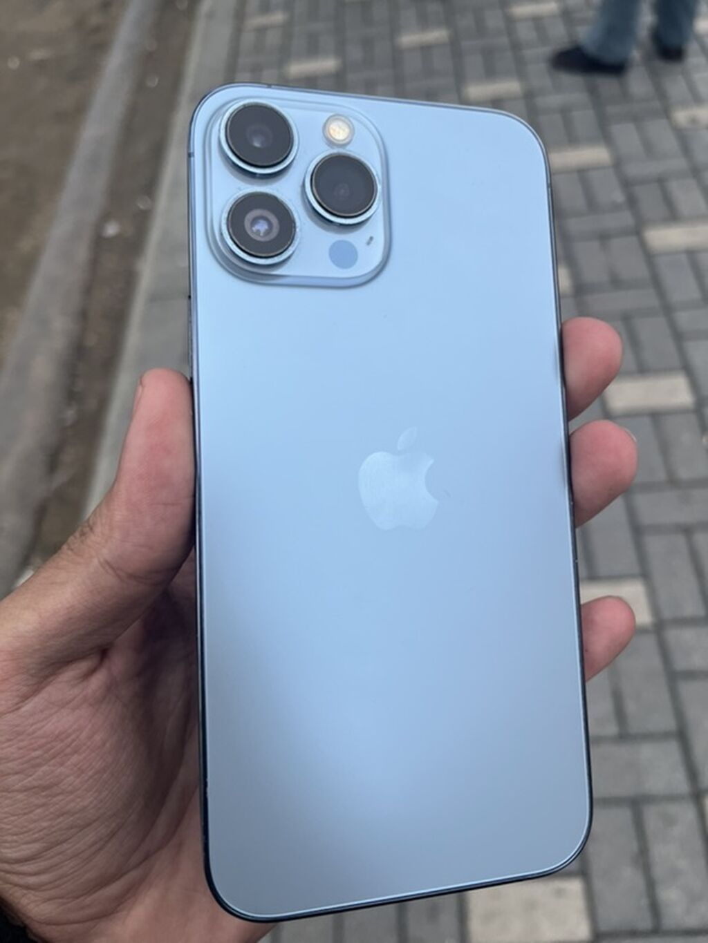 IPhone 13 Pro Max, 128 GB, Sierra Blue, Face ID — Apple iPhone, Sumqayıt (2)