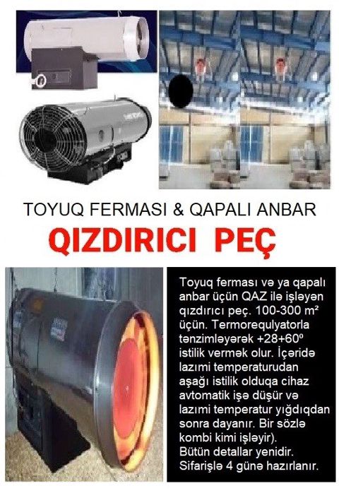 Qızdırıcı peç — Bakı